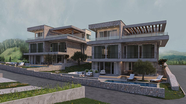 Investitionsprojekt mit 7 Villen in Blizikuće